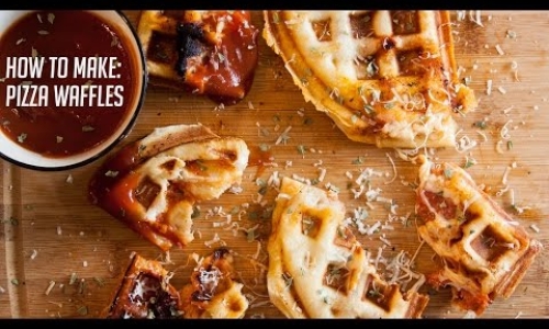 Pizza Waffles - OMG