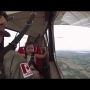 4 year old on aerobatic flight