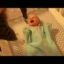 Baby Goes Crazy When She Sees Cat
