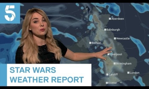 Weather Report Full of Star Wars Puns